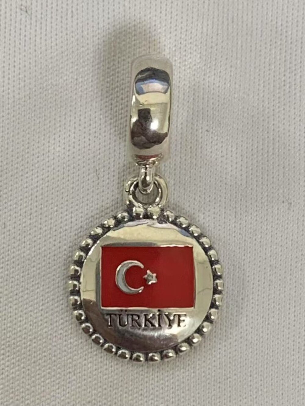 Pandora Türkiye Exclusive Charm Pendant, S925 Silver Jewelry